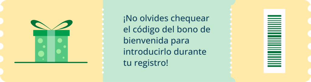 código de bono casino online