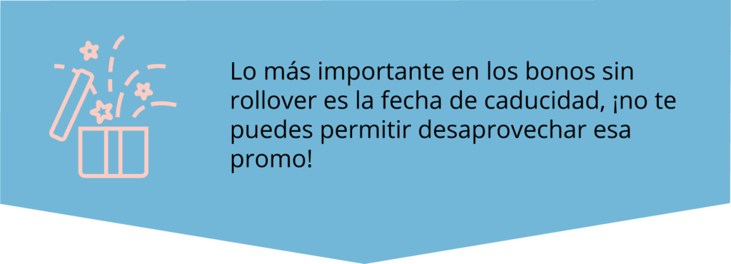 Bonos de Casino sin Rollover