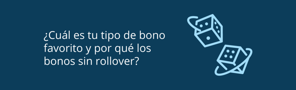 bonos de casino sin rollover