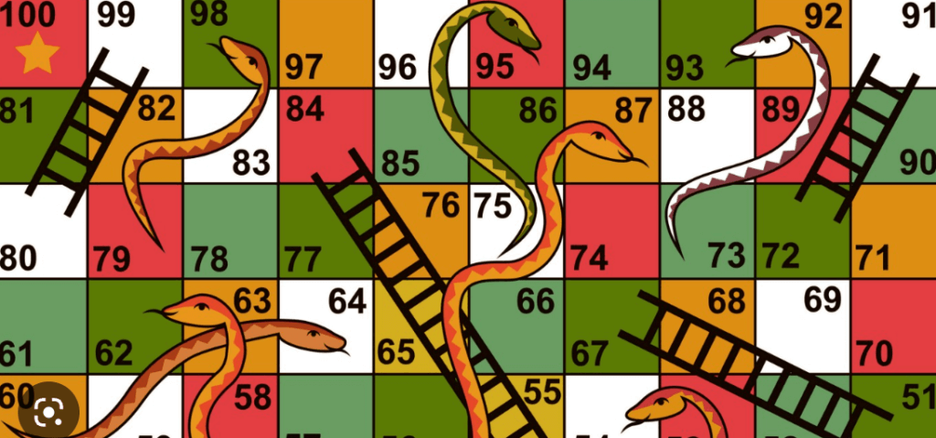 Nueva entrega de Snakes and Ladders Tragamonedas online