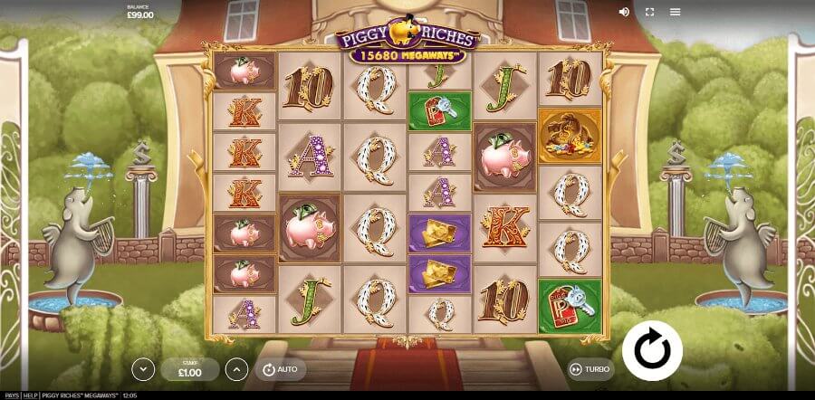 Ganancia máxima slot Piggy Riches Megaways