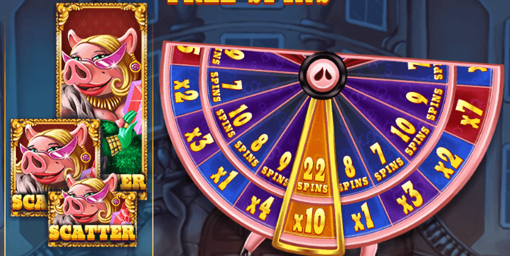 Multiplicador slot Piggy Riches Megaways
