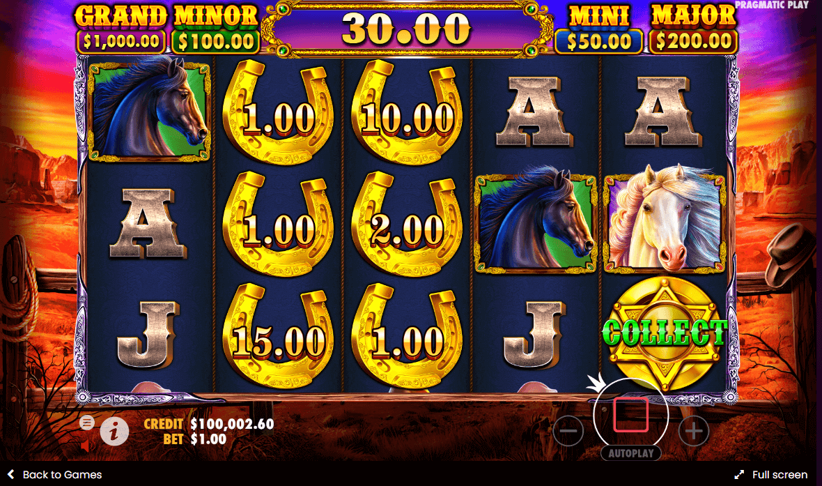 Money Collect slot Mustang Gold