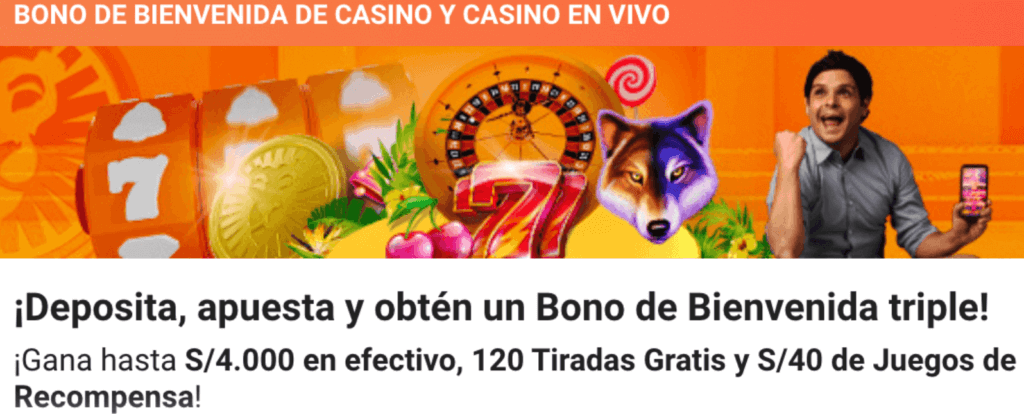 Bono bienvenida casino LeoVegas
