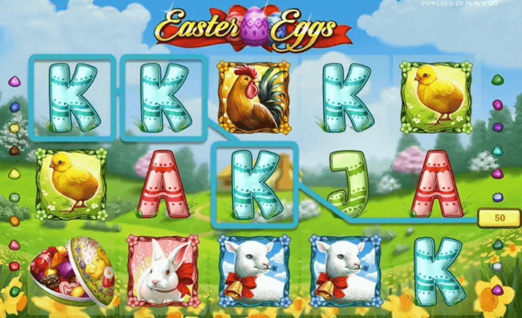  Easter Eggs slot - Tragamonedas Pascua Chile