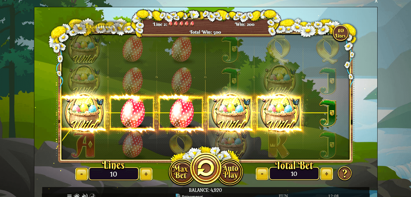 Easter Spin slot - Ganancia máxima