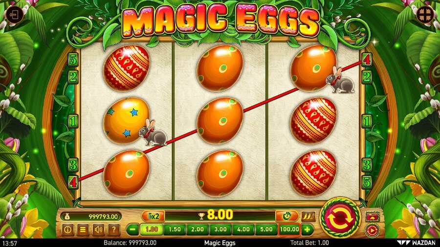 Magic Eggs Tragamonedas Gráficos