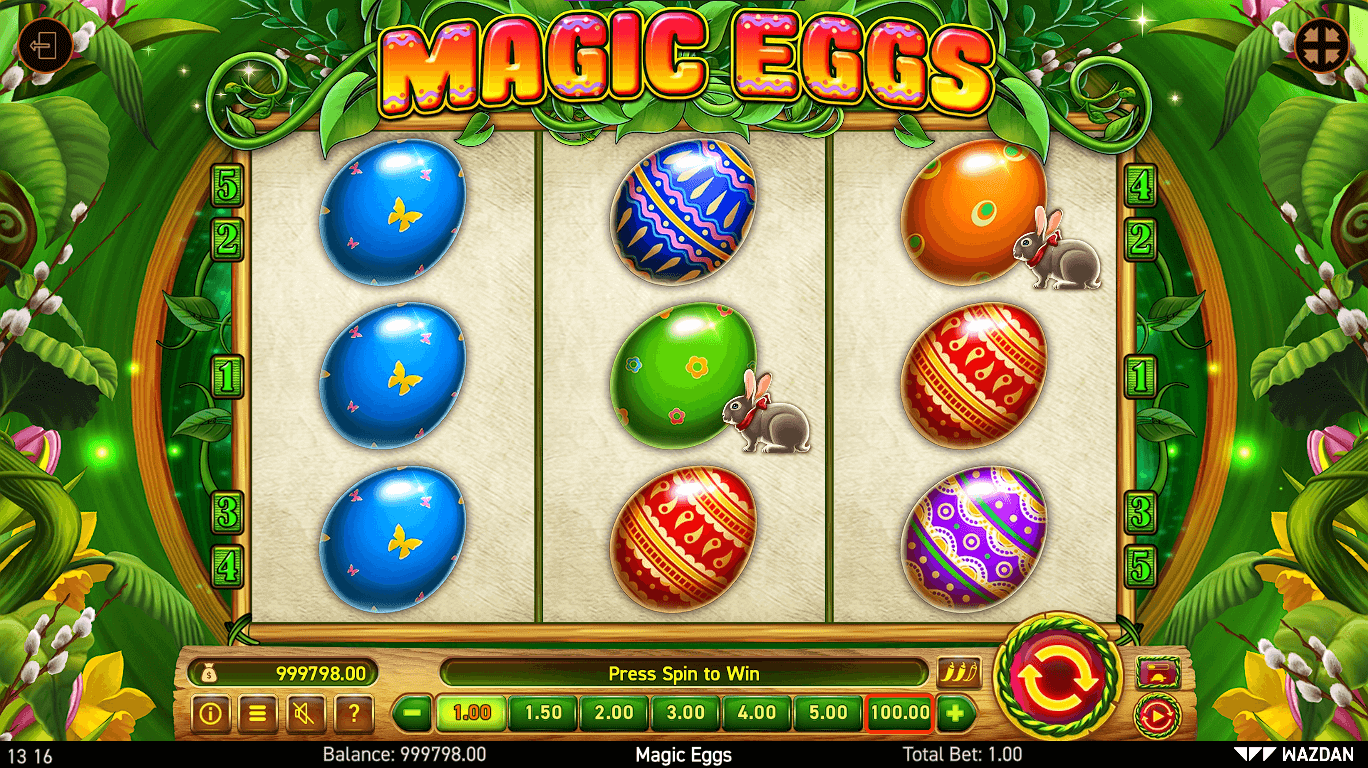 Magic Eggs slot - Cómo jugar 