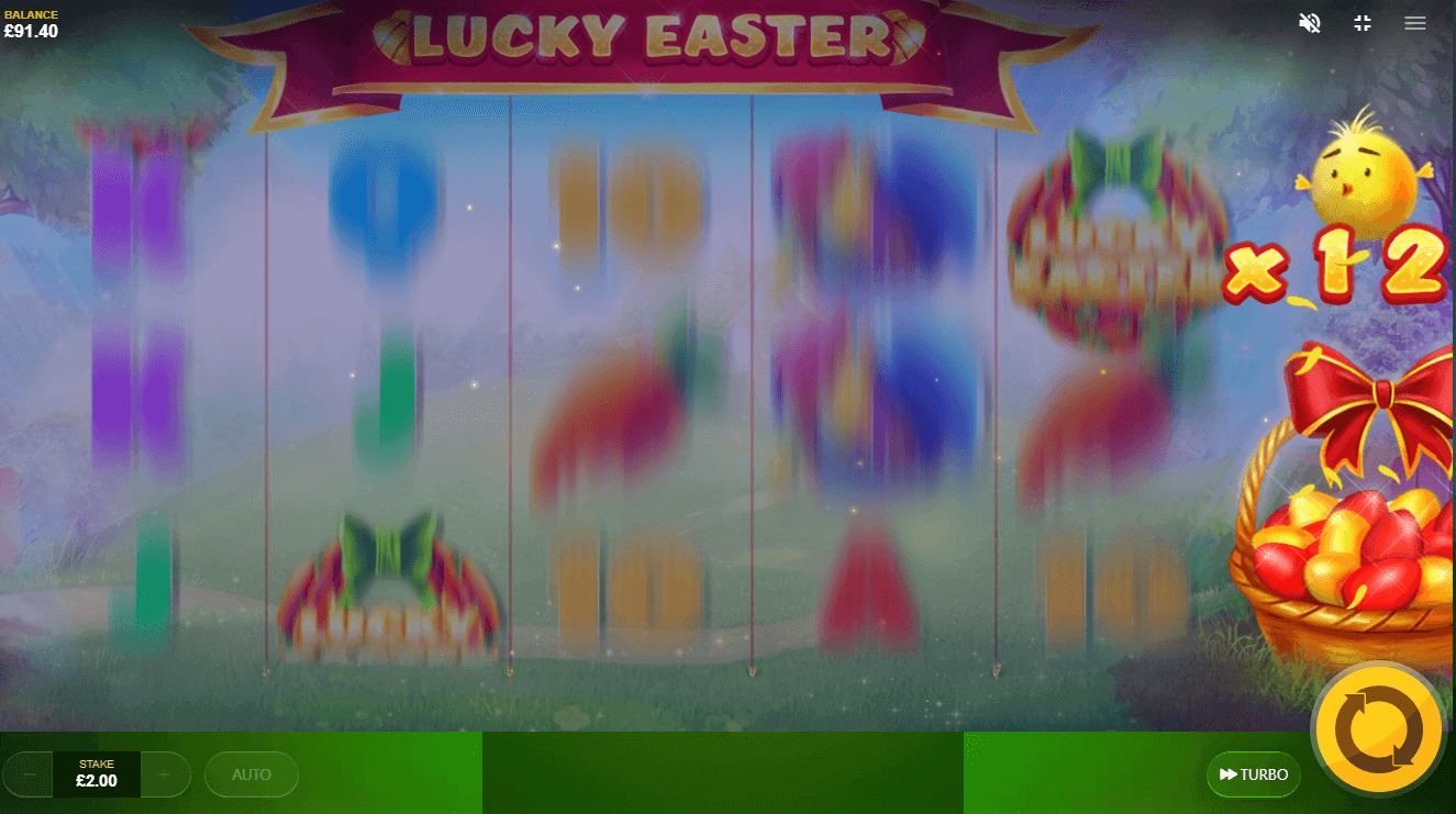 Lucky Easter slot - Multiplicador