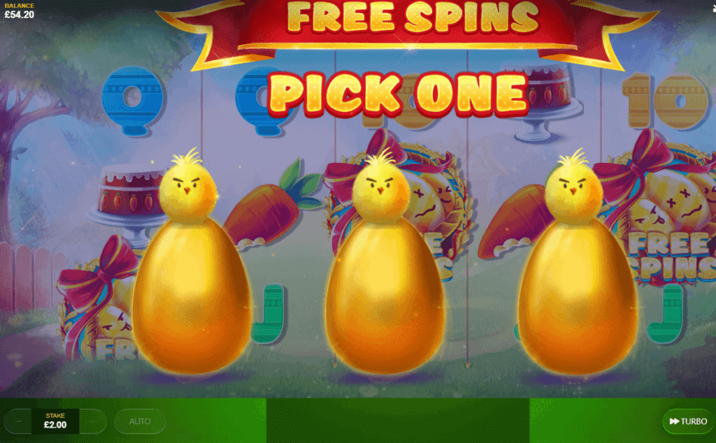 Lucky Easter slot - giros gratis