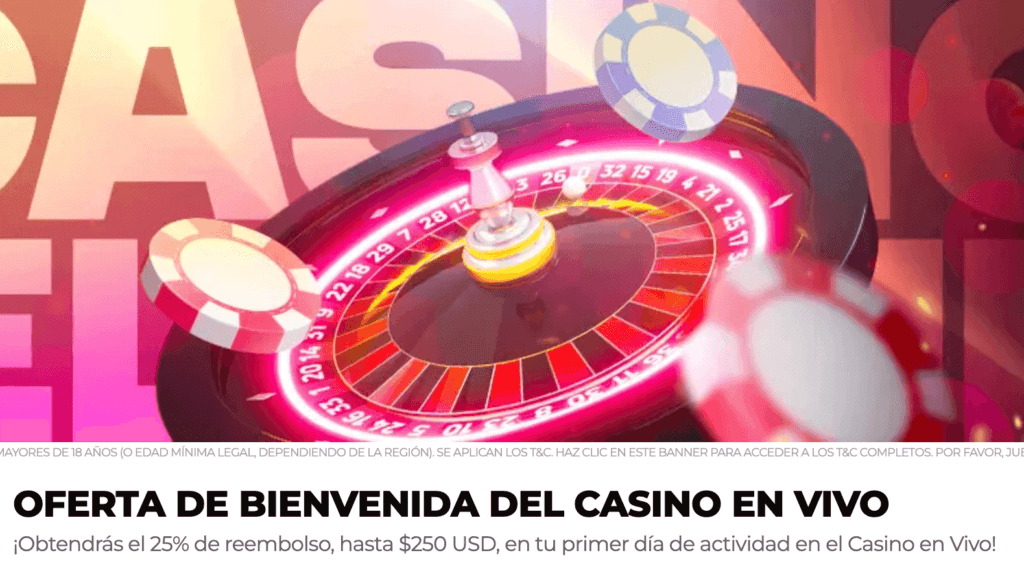 Casino con beneficios de reembolso en jugadas locales