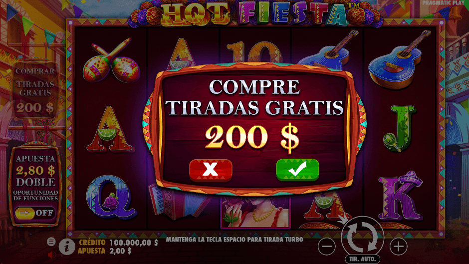 hot fiesta slot - compra de bonos